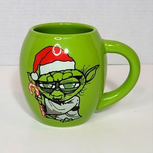 Star Wars Santa Yoda A Merry Christmas May You Have Mug NWOT
